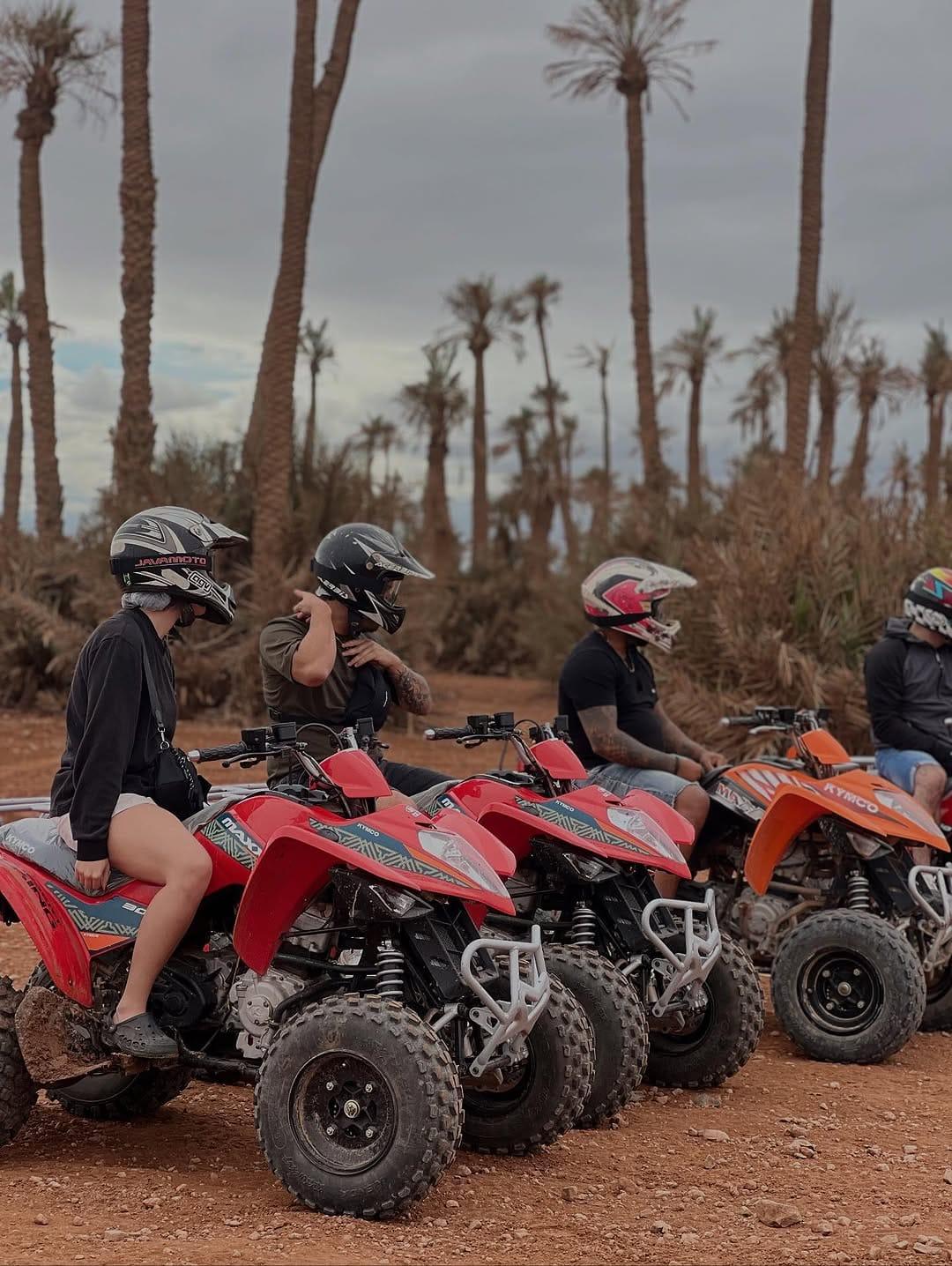 Excursion Quad à la Palmeraie de Marrakech